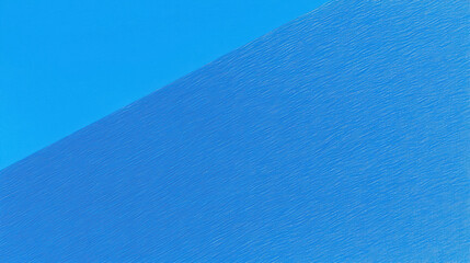 Poster - A tranquil abstract composition featuring two shades of blue, creating a sense of calm and serenity. Ideal for backgrounds and artistic projects.