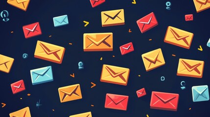 Poster - A guide to recognizing phishing emails, with clear icons showing common warning signs of online scams