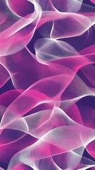 Poster - Abstract wave pattern in vibrant colors.