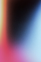 Poster - Grainy background. A smooth gradient background transitioning from vibrant colors to deep hues, ideal for abstract art, wallpapers, and graphic design projects.