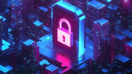 Poster - An open guidebook on cybersecurity best practices, showing detailed steps to secure personal and professional data.