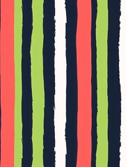 Poster - Colorful abstract striped pattern design