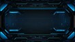 © Raffaza - Abstract futuristic blue digital technology interface with lines and glowing lights for digital screens, presentations, and backgrounds.