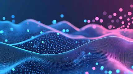 Poster - Innovative Transparent Graphene Layered Nanomaterials Flat Design