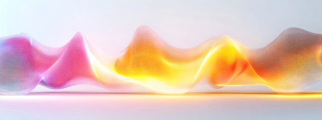 Poster - Mesmerizing Light Wave in an Electro Optic Modulator 3D Render