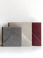 Poster - Minimal Textured Binders in Sophisticated Geometric Design