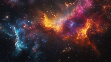 cosmic galaxy cloud, high resolution