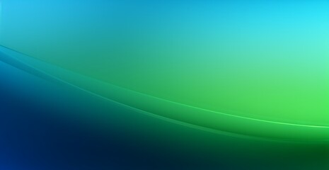 Poster - A smooth gradient background blending blue and green hues.