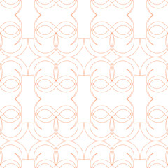 seamless helmetrichexy pattern, two-color, with a floral theme