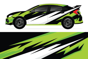 abstract vector car graphic background