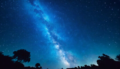 Milky Way's glory, starry dreamscape, explore the beauty of the universe.