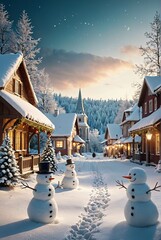 Wall Mural - dried orange with gingerbread cookie and spices christmas background