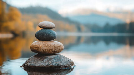 Wall Mural - achieving balance in life requires giving equal importance to emotional health alongside physical we