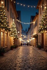 Wall Mural - christmas time and desk of free space for your decoration christmas background