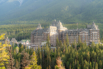 Scenic view of Banff National Park, Canada