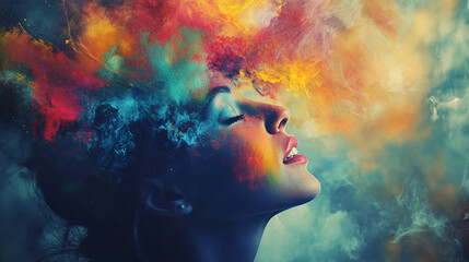Wall Mural - engaging in hobbies and creative activities can nurture mental wellness and provide a sense of fulfi