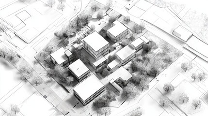 Landscape Architect Designing on site analysis plan