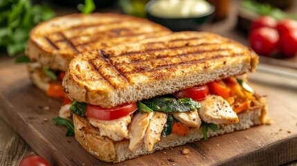 Chicken ciabatta with aioli