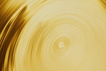 Abstract Yellow Swirl with Circular Motion Effects