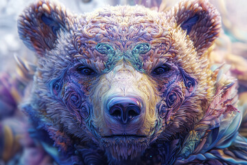 portrait of a bear