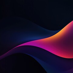 Poster - Abstract colorful waves