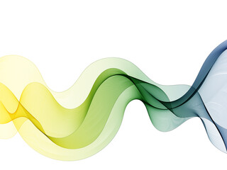 Abstract smooth color wave vector. Curve flow blue motion illustration. Smoke design. Vector lines. Eps 10