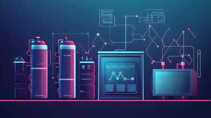 Poster - Futuristic Energy Storage Innovation with Graphene Batteries and Interconnected Systems