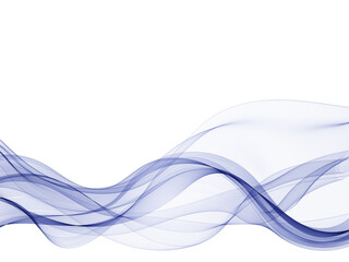 Wall Mural - Abstract vector graphics. Blue wave. template for advertising. Eps 10