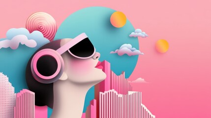 Poster - Image representing the intersection of illustration and technology, showcasing the impact of digital trends.