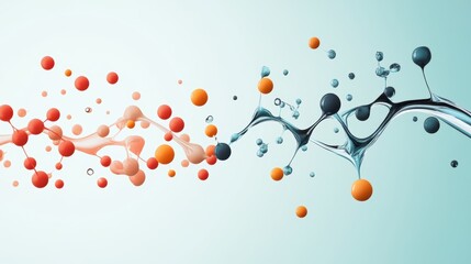 Poster - A scientific diagram representing a complex biological process, using visual elements to explain the steps involved.