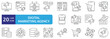 © Dahlianiqi - Digital marketing agency icon set