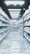 © vuang - Blurry aisle in a store