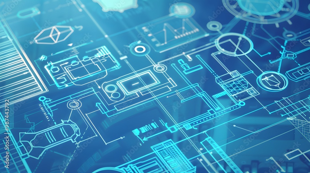 Energy Analysis Process: A technical blueprint showcasing the energy ...