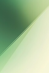 Poster - Abstract green and white