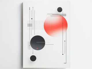 Modern Circular Graphic Design Poster