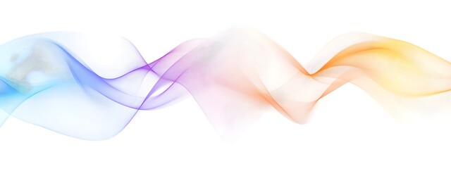 Poster - colorful wave of light with phase velocity depicted in digital