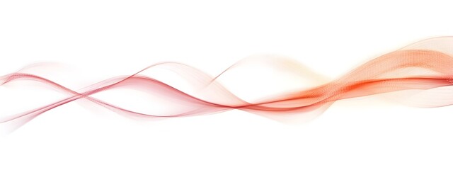 Poster - Continuous Light Wave  A Flowing and Vibrant Abstract Digital of Luminous Curves and Harmonious