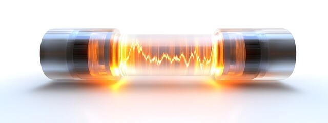 Poster - Electro Optic Modulator Rendered 3D Visualization of Light Wave Propagation
