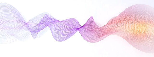 Poster - Frequency Tripling Light Wave Vibrant Digital
