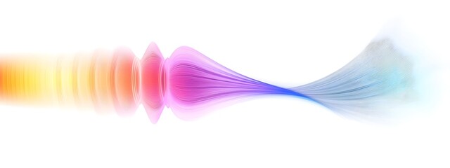 Poster - Light Wave with Polarization Rotation Mesmerizing of Transforming Light Spectrum