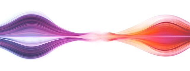 Poster - Linearly Polarized Light Wave  A Mesmerizing Abstract Visual of Flowing Vibrant Hues and Seamless