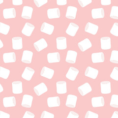 Marshmallow pattern wallpaper. background. marshmallow vector.