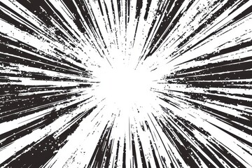 Poster - Brilliant sunburst design influence. Textured, weathered artistic background. Imaginative vector illustration. Layering to boost aesthetic charm and depth. Contrasted against a clean white surface
