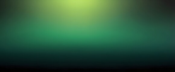 Wall Mural - black and green gradient blur background