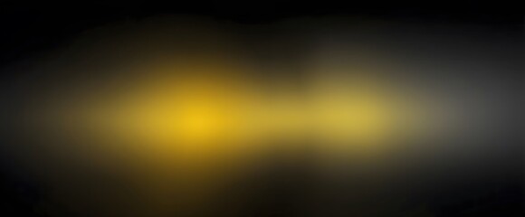 Sticker - yellow and black gradient blur background