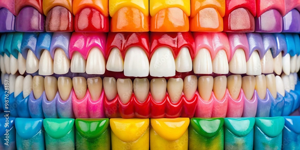 Comprehensive Color Teeth Chart for Dental Professionals and Oral