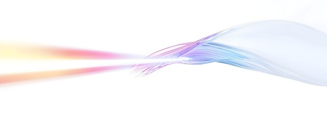 Poster - Radiant Light Wave Split by Prismatic Refraction