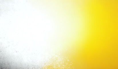 Wall Mural - Yellow and white grainy noised empty space gradient background