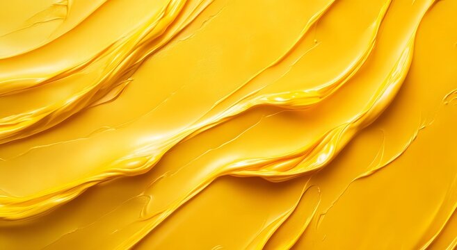 Abstract yellow background with golden shiny wall texture. Yellow wall background, golden background with abstract texture, The concept of Beautiful Luxury and Elegant golden metallic space for text