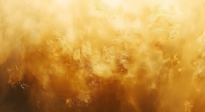 Abstract yellow background with golden shiny wall texture. Yellow wall background, golden background with abstract texture, The concept of Beautiful Luxury and Elegant golden metallic space for text